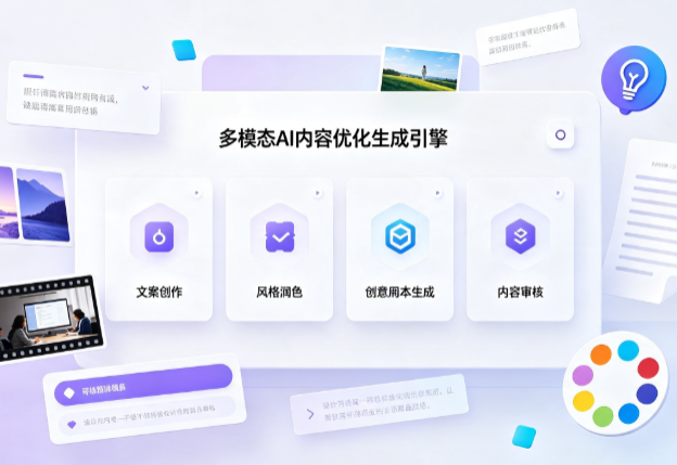 旺苍县AI智能内容优化创新 多模态生成技术丰富数字内容创作生态